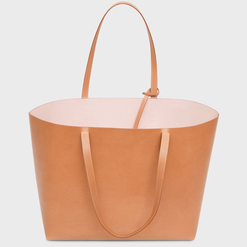 Women's Mansur Gavriel Large Tote Bags Light Brown | AU 0M79OD